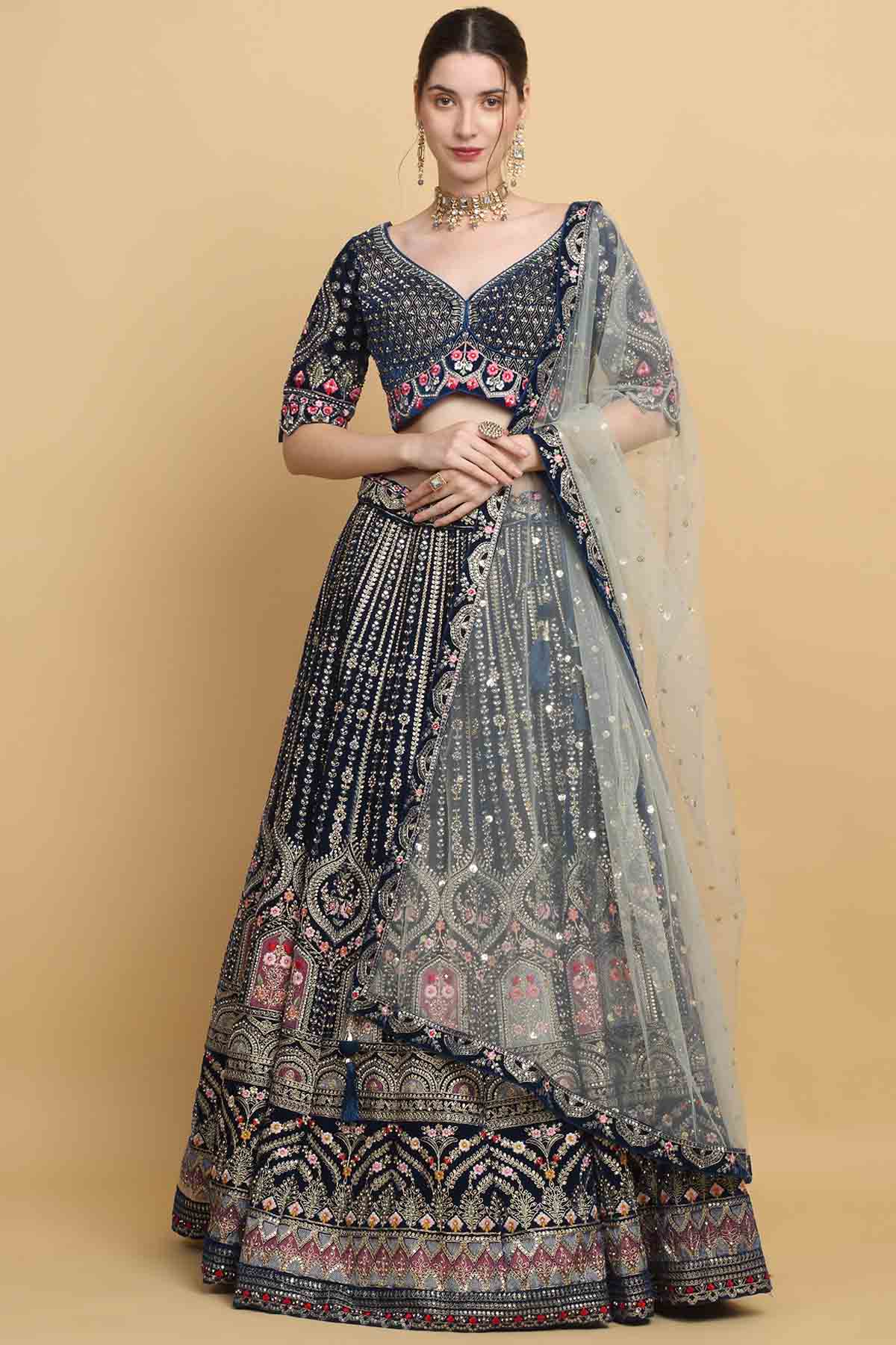 Buy Aham Vayam Lehenga Sets for women online at ScrollnShops